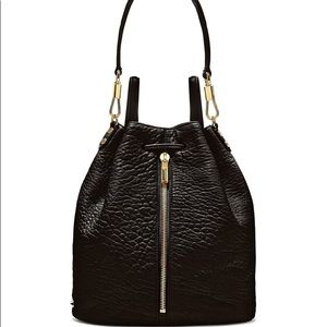 Elizabeth and James Cynnie Leather Sling Backpack